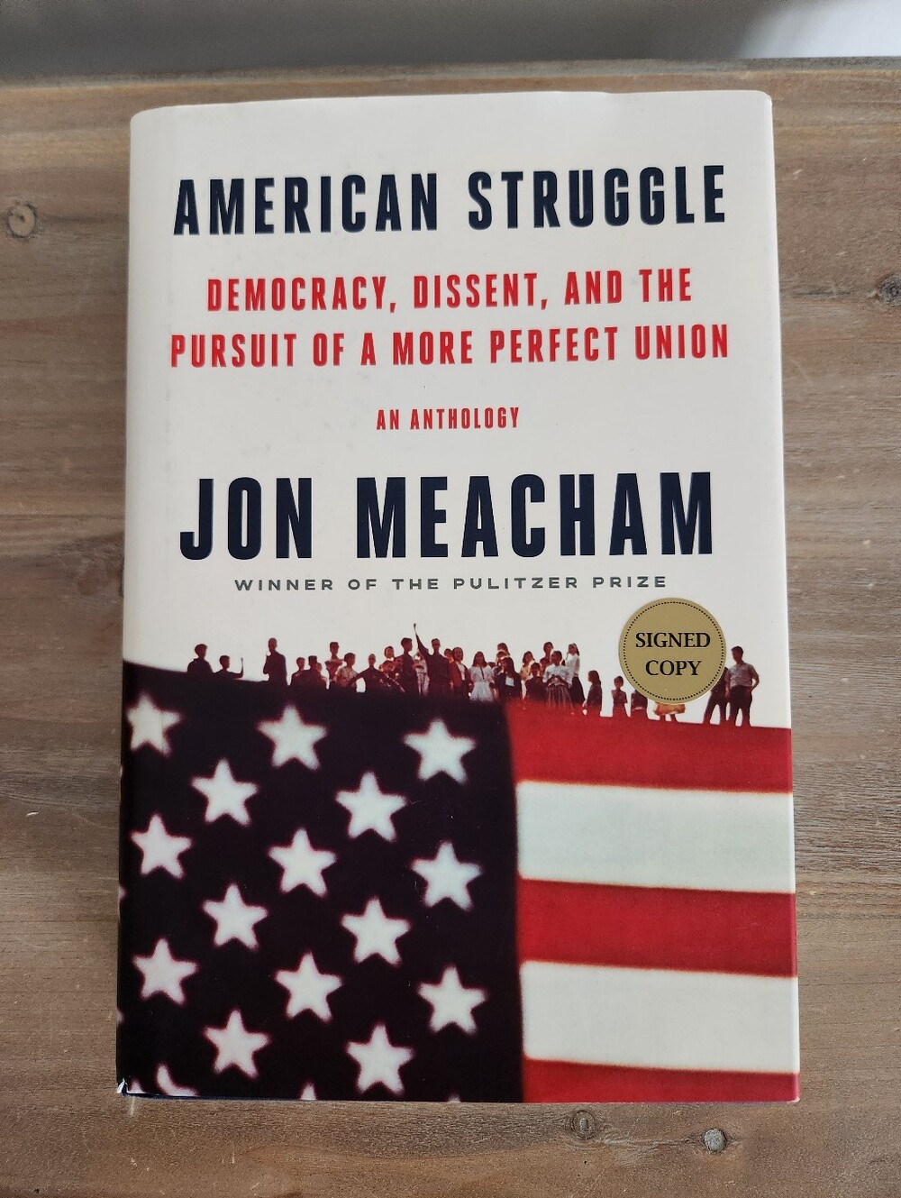 SIGNED Jon Meacham American Struggle 2026 1st Edition Hardcover USA History Book